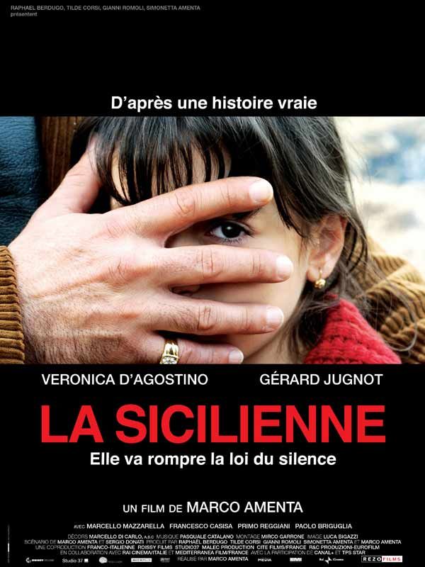 Affiche du film La Sicilienne (2007) de Marco Amenta. Voir La Sicilienne en streaming / torrent sur meilleurs-films.fr