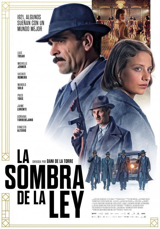 Affiche du film La sombra de la ley (2018) de Dani de la Torre. Voir La sombra de la ley en streaming / torrent sur meilleurs-films.fr