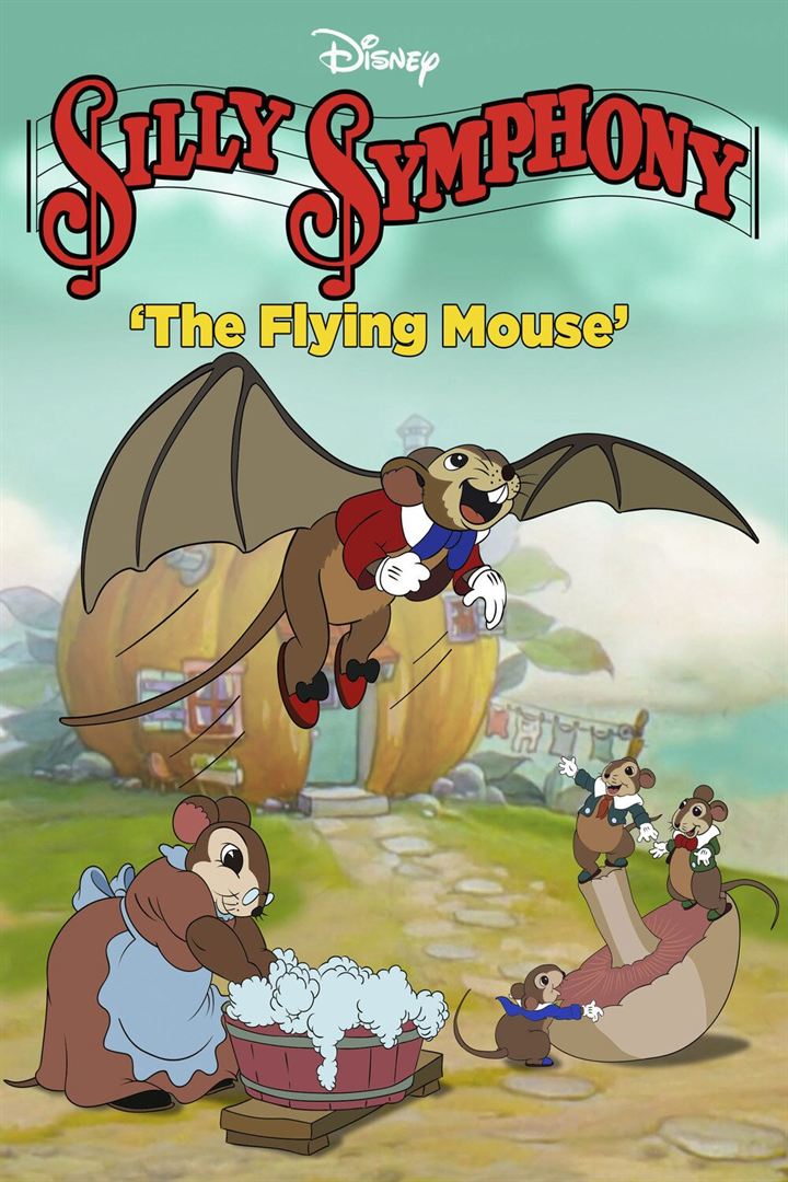 Affiche du court métrage La Souris volante (1934) de David Kerrick Hand. Voir La Souris volante en streaming / torrent sur meilleurs-films.fr