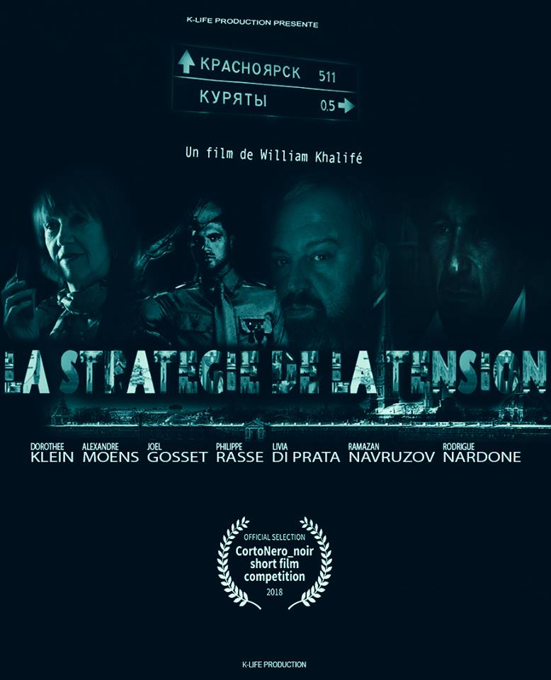 Affiche du court métrage La Stratégie de la Tension (2015) de William Khalifé Affiche du court métrage La Stratégie de la Tension (2015) de William Khalifé. Voir La Stratégie de la Tension en streaming / torrent sur meilleurs-films.fr