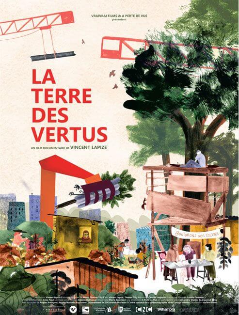 Affiche du film La Terre des vertus (2025) de Vincent Lapize