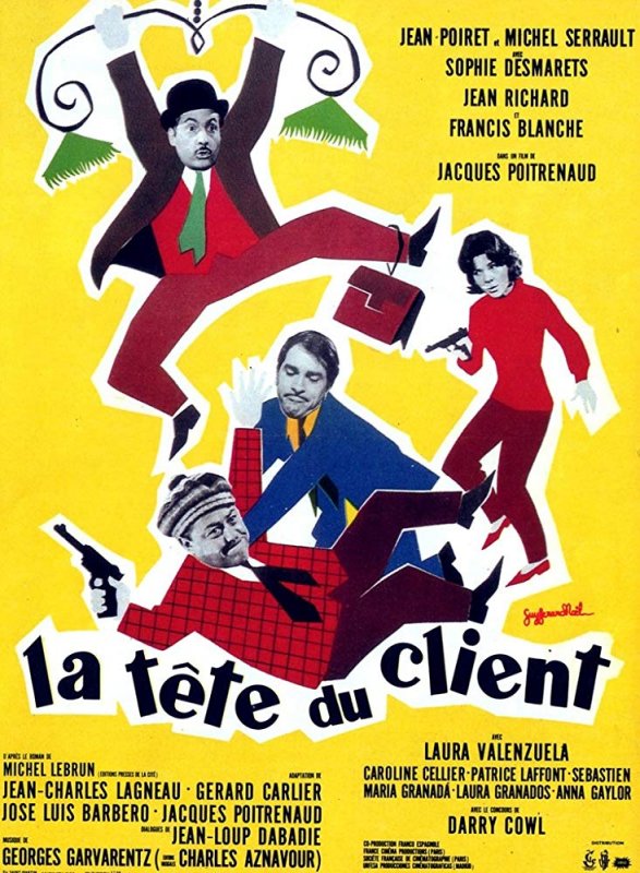 Affiche du film La Tête du client (1965) de Jacques Poitrenaud Affiche du film La Tête du client (1965) de Jacques Poitrenaud. Voir La Tête du client en streaming / torrent sur meilleurs-films.fr