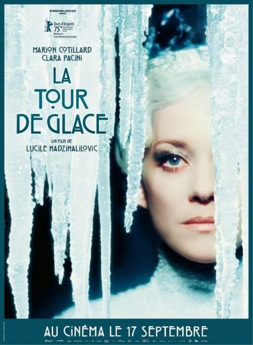 Affiche du film La Tour de glace (2025) de Lucile Hadzihalilovic. Voir La Tour de glace en streaming / torrent sur meilleurs-films.fr