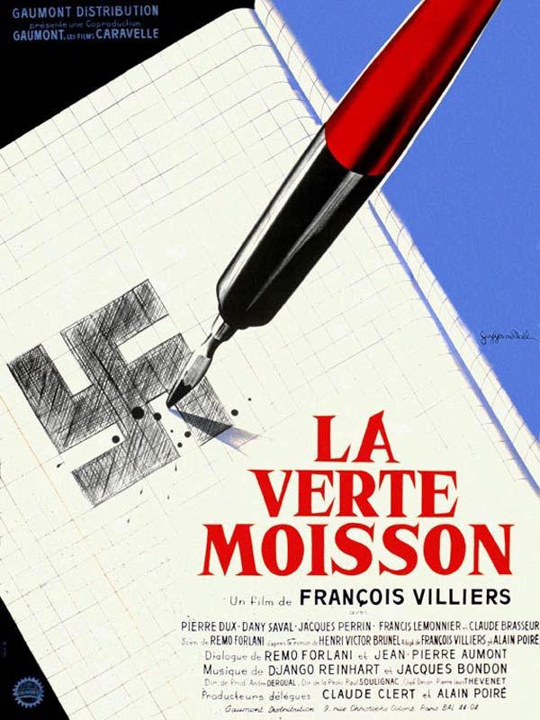 Affiche du film La Verte moisson (1959) de François Villiers. Voir La Verte moisson en streaming / torrent sur meilleurs-films.fr