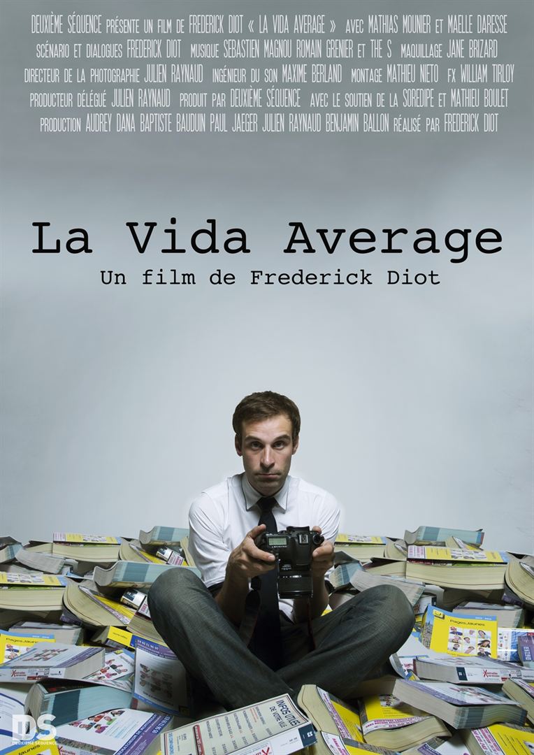 Affiche du court métrage La Vida Average (2013) de Frédérick Diot. Voir La Vida Average en streaming / torrent sur meilleurs-films.fr