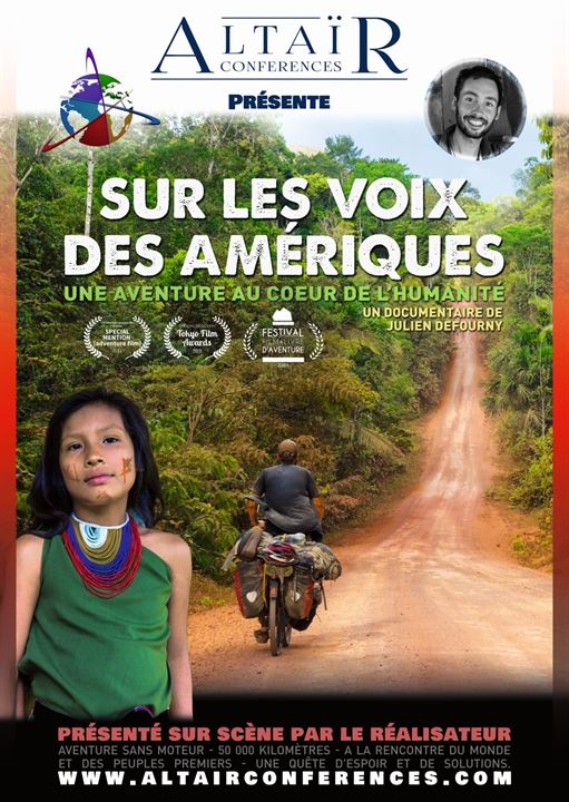 Affiche du film La Voix des Amériques, une aventure au cœur de l’humanité (2023) de Julien Defourny Affiche du film La Voix des Amériques, une aventure au cœur de l’humanité (2023) de Julien Defourny. Voir La Voix des Amériques, une aventure au cœur de l’humanité en streaming / torrent sur meilleurs-films.fr