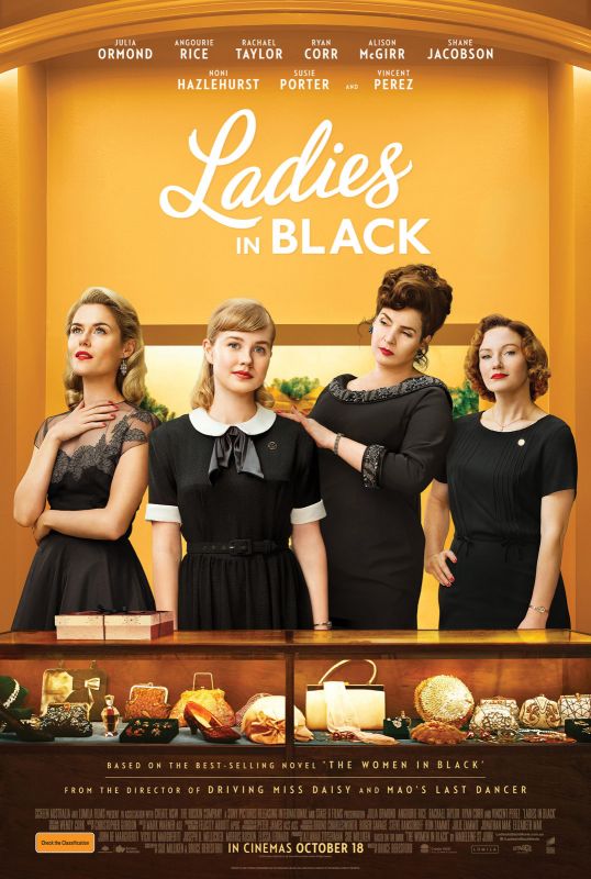 Affiche du film Ladies in Black (2018) de Bruce Beresford Affiche du film Ladies in Black (2018) de Bruce Beresford. Voir Ladies in Black en streaming / torrent sur meilleurs-films.fr
