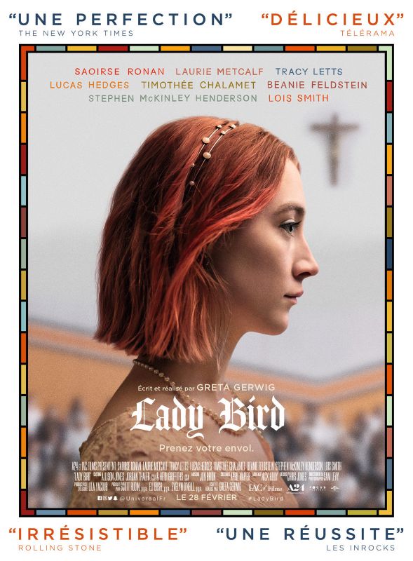 Affiche du film Lady Bird (2017) de Greta Gerwig Affiche du film Lady Bird (2017) de Greta Gerwig. Voir Lady Bird en streaming / torrent sur meilleurs-films.fr