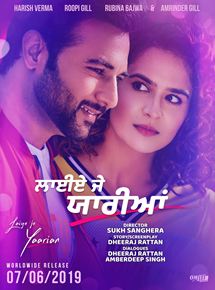 Affiche du film Laiye Je Yaarian (2019) de Sukh Sanghera. Voir Laiye Je Yaarian en streaming / torrent sur meilleurs-films.fr