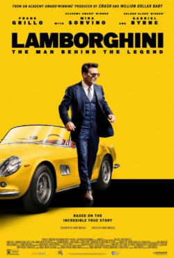 Affiche du film Lamborghini (2023) de Bobby Moresco & Tonino Lamborghini.