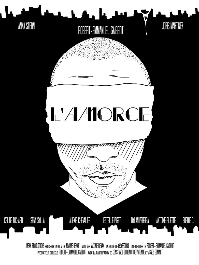 Affiche du court métrage L’Amorce (2019) de Maxime Benak. Voir L’Amorce en streaming / torrent sur meilleurs-films.fr