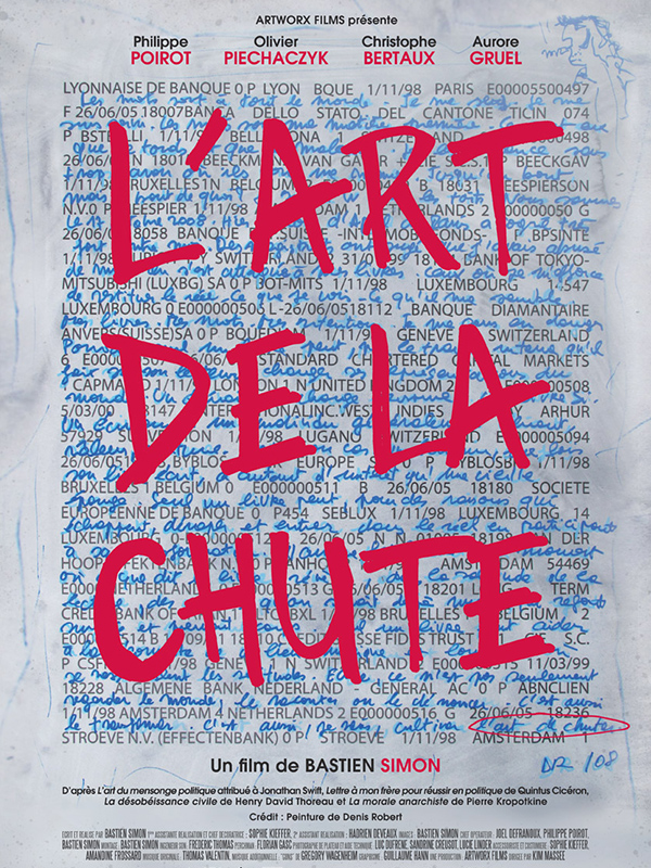 Affiche du court métrage L’art de la chute (2012) de Bastien Simon. Voir L’art de la chute en streaming / torrent sur meilleurs-films.fr