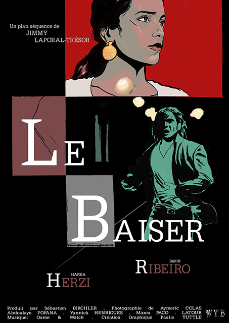 Affiche du court métrage Le Baiser (2013) de Jimmy Laporal-Tresor Affiche du court métrage Le Baiser (2013) de Jimmy Laporal-Tresor. Voir Le Baiser en streaming / torrent sur meilleurs-films.fr