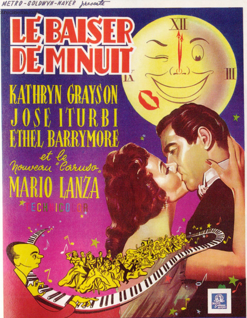 Affiche du film Le Baiser De Minuit (1949) de Norman Taurog. Voir Le Baiser De Minuit en streaming / torrent sur meilleurs-films.fr