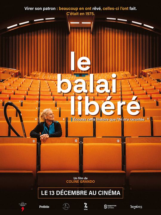 Affiche du film Le Balai libéré (2022) de Coline Grando. Voir Le Balai libéré en streaming / torrent sur meilleurs-films.fr