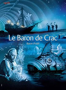 Affiche du film Le Baron de Crac (1961) de Karel Zeman. Voir Le Baron de Crac en streaming / torrent sur meilleurs-films.fr