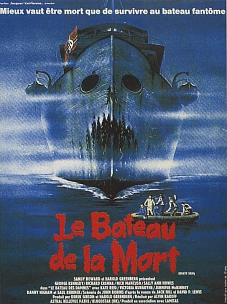 Affiche du film Le Bateau de la Mort (1980) de Alvin Rakoff. Voir Le Bateau de la Mort en streaming / torrent sur meilleurs-films.fr
