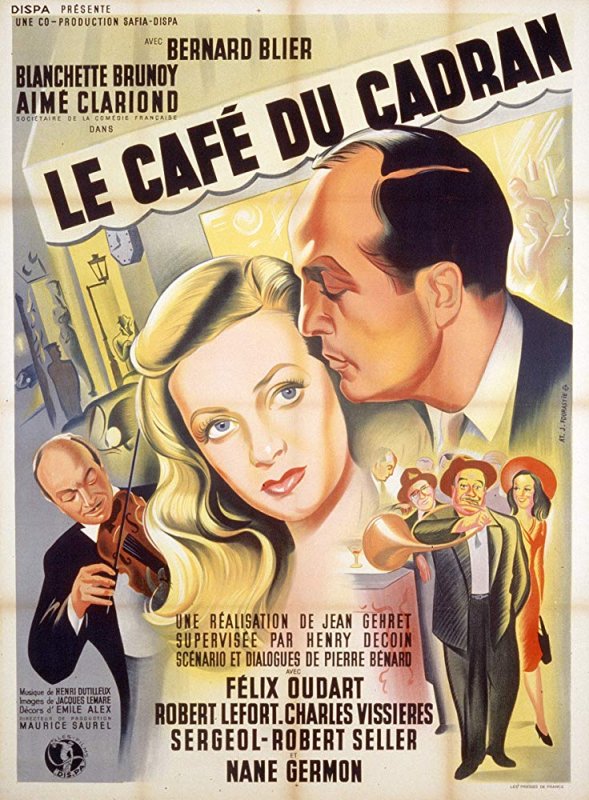 Affiche du film Le Cafe du Cadran (1946) de Henri Decoin Affiche du film Le Cafe du Cadran (1946) de Henri Decoin. Voir Le Cafe du Cadran en streaming / torrent sur meilleurs-films.fr