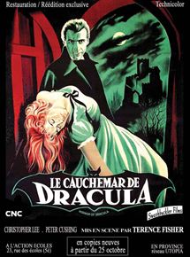 Affiche du film Le Cauchemar de Dracula (1958) de Terence Fisher Affiche du film Le Cauchemar de Dracula (1958) de Terence Fisher. Voir Le Cauchemar de Dracula en streaming / torrent sur meilleurs-films.fr