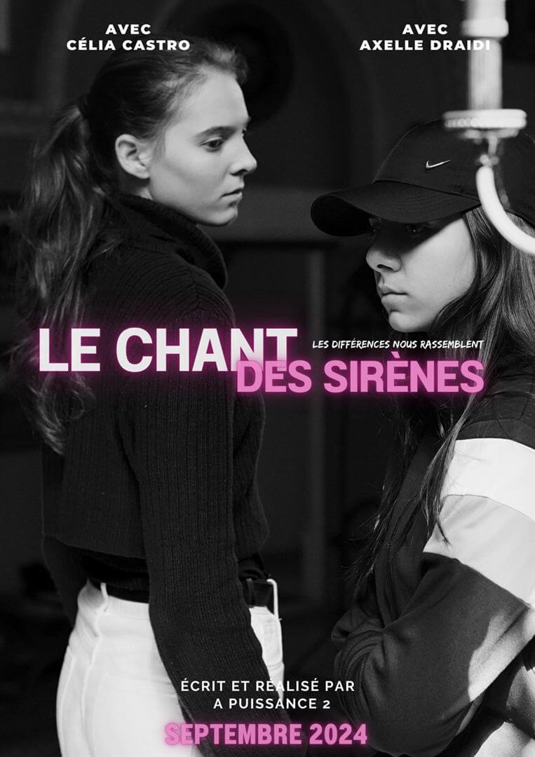 Affiche du film Le Chant des sirènes (2024) de Axelle Draidi. Voir Le Chant des sirènes en streaming / torrent sur meilleurs-films.fr