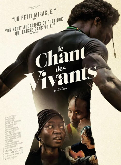 Affiche du film Le Chant des vivants (2023) de Cécile Allegra. Voir Le Chant des vivants en streaming / torrent sur meilleurs-films.fr