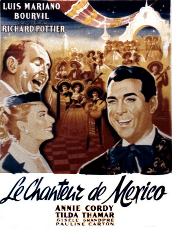 Jaquette du film Le Chanteur de Mexico