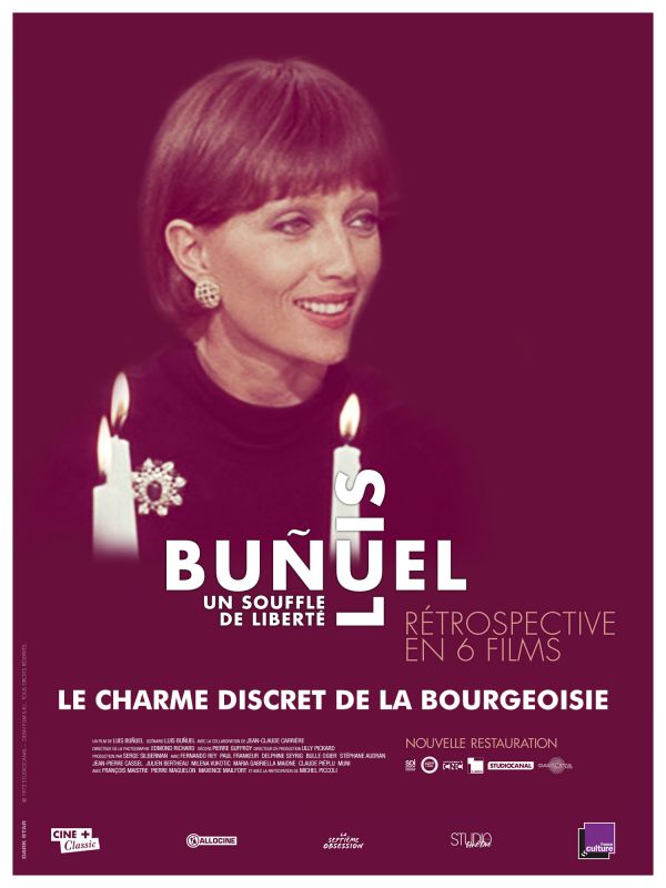 Affiche du film Le Charme discret de la bourgeoisie (1972) de Luis Buñuel Affiche du film Le Charme discret de la bourgeoisie (1972) de Luis Buñuel. Voir Le Charme discret de la bourgeoisie en streaming / torrent sur meilleurs-films.fr