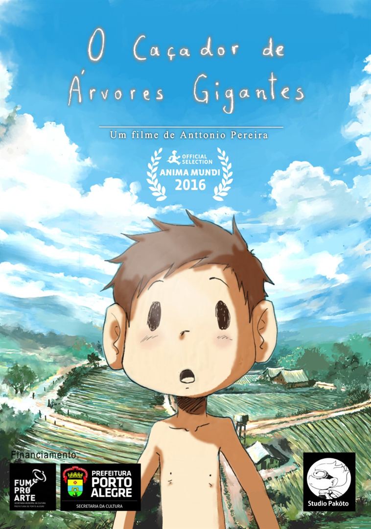 Affiche du court métrage Le Chasseur d’Arbres Géants (2016) de Anttonio Pereira. Voir Le Chasseur d’Arbres Géants en streaming / torrent sur meilleurs-films.fr
