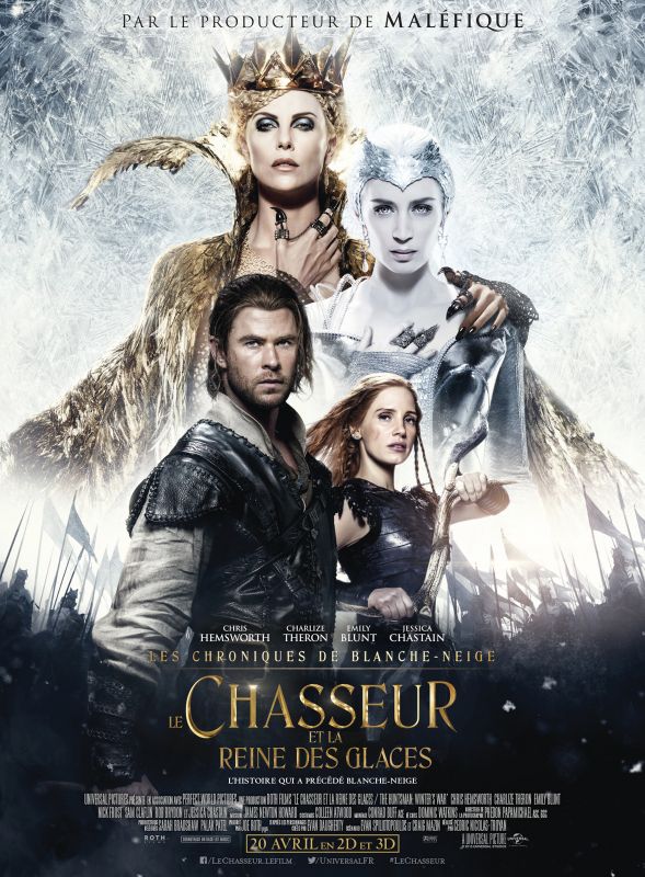 Affiche du film Le Chasseur et la reine des glaces (2016) de Cedric Nicolas-Troyan Affiche du film Le Chasseur et la reine des glaces (2016) de Cedric Nicolas-Troyan. Voir Le Chasseur et la reine des glaces en streaming / torrent sur meilleurs-films.fr