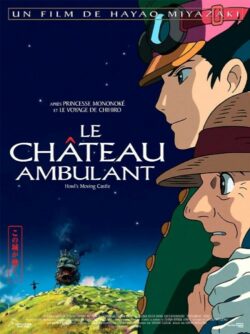 Affiche du film Le Château ambulant (2004) de Hayao Miyazaki.