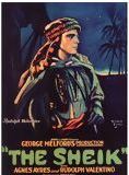 Affiche du film Le Cheik (1921) de George Melford. Voir Le Cheik en streaming / torrent sur meilleurs-films.fr