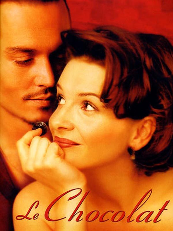 Affiche du film Le Chocolat (2000) de Lasse Hallström. Voir Le Chocolat en streaming / torrent sur meilleurs-films.fr