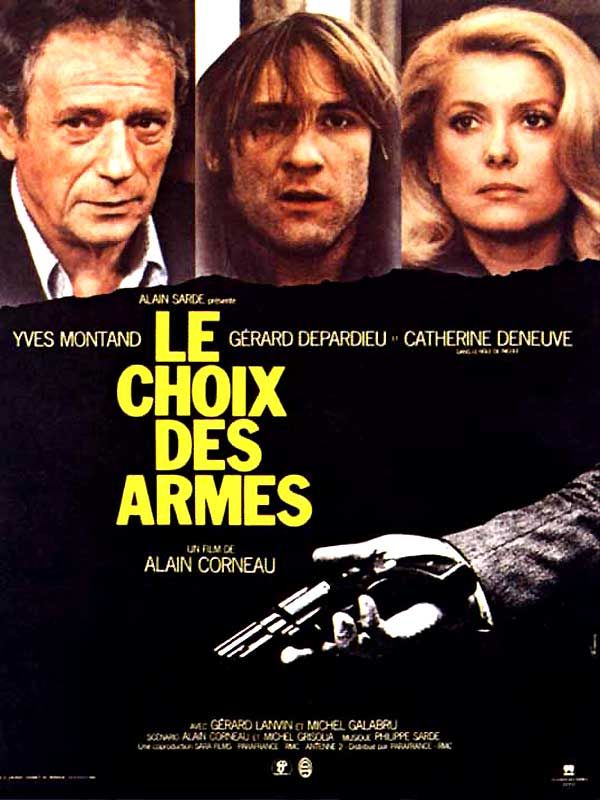 Affiche du film Le Choix des armes (1981) de Alain Corneau Affiche du film Le Choix des armes (1981) de Alain Corneau. Voir Le Choix des armes en streaming / torrent sur meilleurs-films.fr