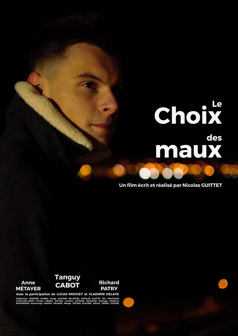 Affiche du court métrage Le Choix des maux (2018) de Nicolas Guittet. Voir Le Choix des maux en streaming / torrent sur meilleurs-films.fr