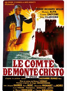 Affiche du film Le Comte de Monte-Cristo (1954) de Robert Vernay. Voir Le Comte de Monte-Cristo en streaming / torrent sur meilleurs-films.fr