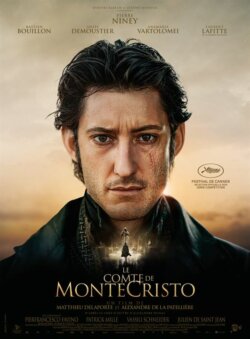 Affiche du film Le Comte de Monte-Cristo (2024) de Alexandre De La Patellière & Matthieu Delaporte.