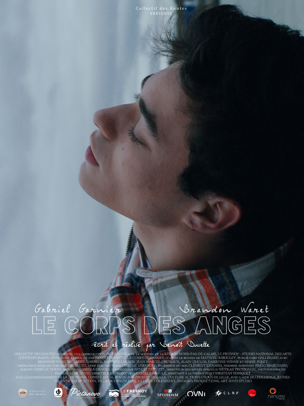 Affiche du court métrage Le Corps des Anges (2016) de Benoît Duvette. Voir Le Corps des Anges en streaming / torrent sur meilleurs-films.fr
