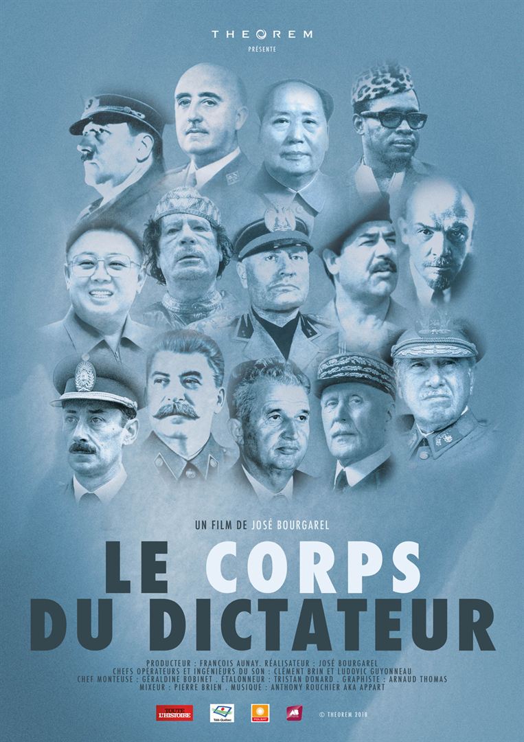 Affiche du court métrage Le Corps du dictateur (2018) de José Bourgarel. Voir Le Corps du dictateur en streaming / torrent sur meilleurs-films.fr
