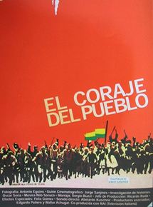 Affiche du film Le Courage du peuple (1971) de Jorge Sanjinés. Voir Le Courage du peuple en streaming / torrent sur meilleurs-films.fr