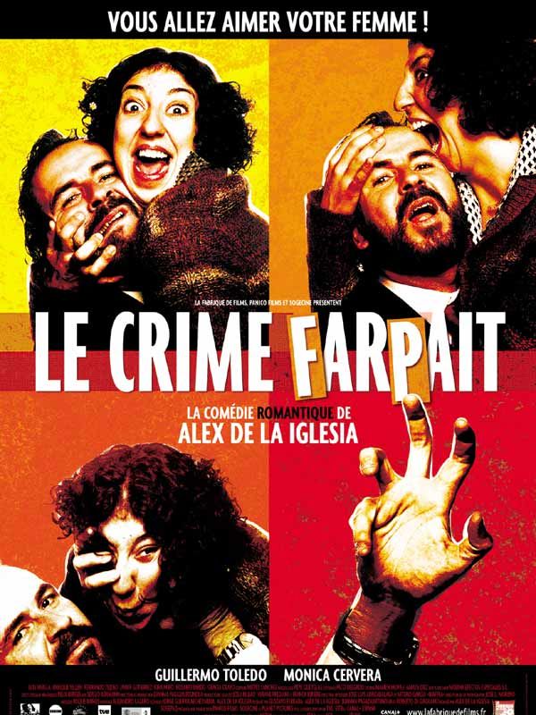 Affiche du film Le Crime farpait (2004) de Álex de la Iglesia. Voir Le Crime farpait en streaming / torrent sur meilleurs-films.fr