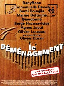 Affiche du film Le Déménagement (1997) de Olivier Doran. Voir Le Déménagement en streaming / torrent sur meilleurs-films.fr