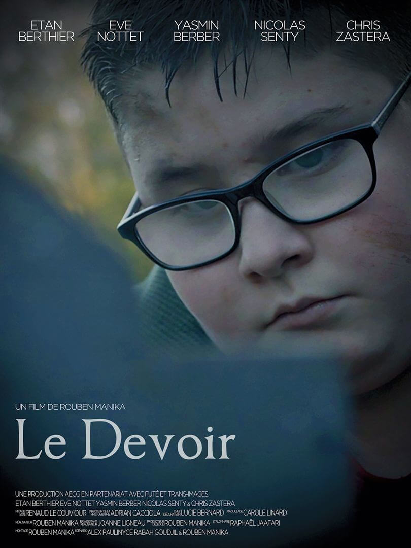 Affiche du court métrage Le Devoir (2025) de Rouben Manika. Voir Le Devoir en streaming / torrent sur meilleurs-films.fr