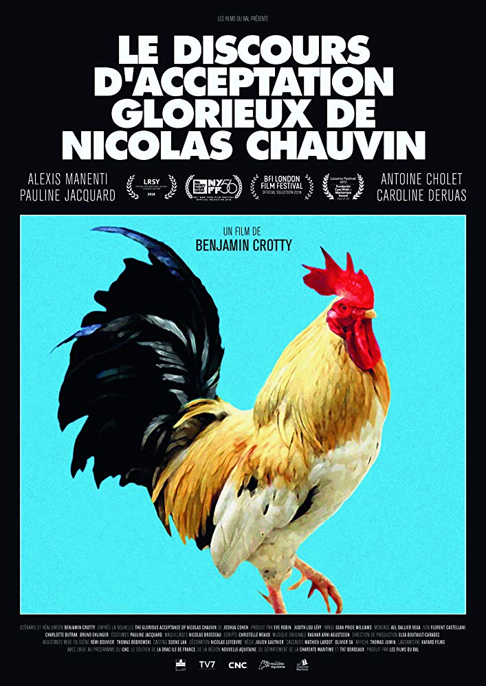 Affiche du court métrage Le Discours D’Acceptation Glorieux De Nicolas Chauvin (2018) de Benjamin Crotty Affiche du court métrage Le Discours D’Acceptation Glorieux De Nicolas Chauvin (2018) de Benjamin Crotty. Voir Le Discours D’Acceptation Glorieux De Nicolas Chauvin en streaming / torrent sur meilleurs-films.fr