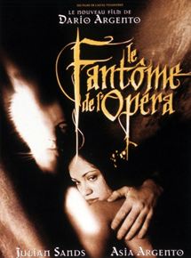 Affiche du film Le Fantôme de l’Opéra (1998) de Dario Argento. Voir Le Fantôme de l’Opéra en streaming / torrent sur meilleurs-films.fr