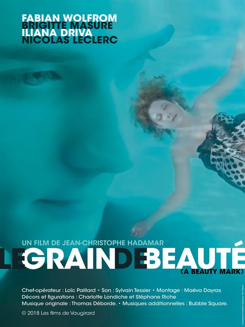 Affiche du court métrage Le Grain de beauté (2017) de Jean-Christophe Hadamar. Voir Le Grain de beauté en streaming / torrent sur meilleurs-films.fr