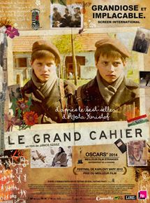 Affiche du film Le Grand Cahier (2013) de Janos Szasz. Voir Le Grand Cahier en streaming / torrent sur meilleurs-films.fr