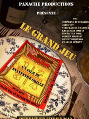 Affiche du court métrage Le Grand jeu () de Sylvestre Sbille. Voir Le Grand jeu en streaming / torrent sur meilleurs-films.fr