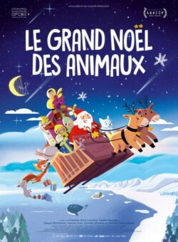 Affiche du film Le Grand Noël des animaux (2024) de Caroline Attia.