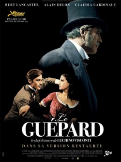 Affiche du film Le Guépard (1963) de Luchino Visconti.