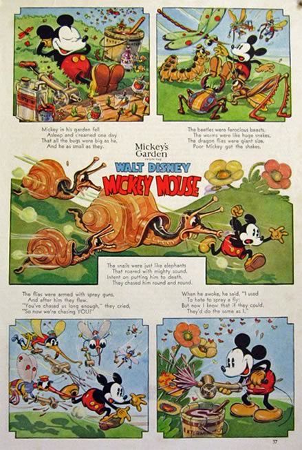 Affiche du court métrage Le Jardin de Mickey (1935) de Walt Disney. Voir Le Jardin de Mickey en streaming / torrent sur meilleurs-films.fr